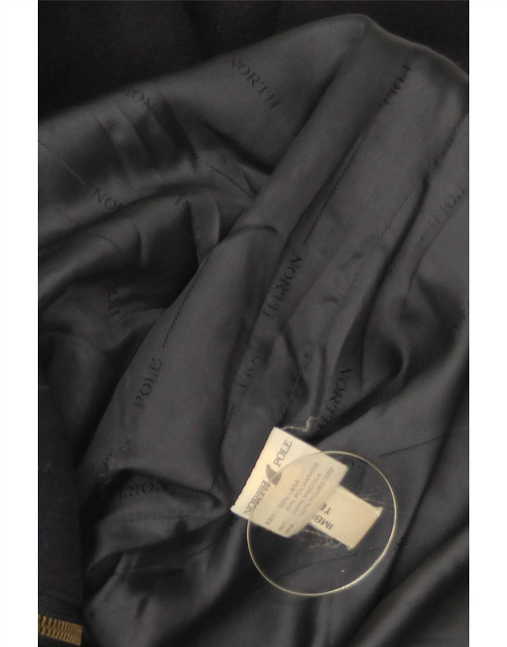 North Pole Herre Duffle Coat UK 42 XL Navy Blue Wool