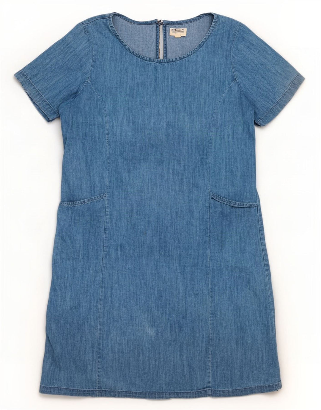 Mountain Warehouse Womens Basic Dress UK 14 Large Blue Cotton
