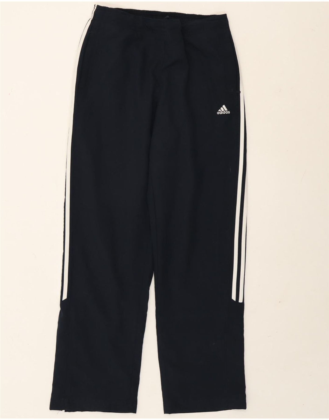 Adidas Træningsdragtsbukser til kvinder UK 12 Medium Navy Blue Polyester