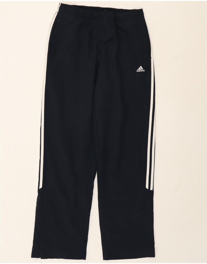 Adidas Træningsdragtsbukser til kvinder UK 12 Medium Navy Blue Polyester
