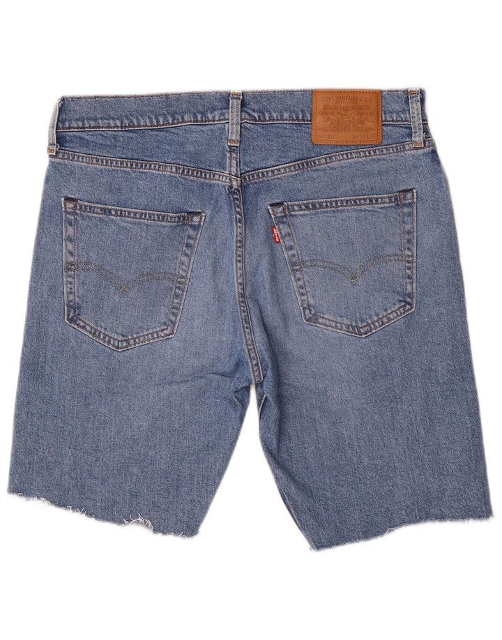 Levi's Herre 512 denimshorts W34 Large Blue Cotton