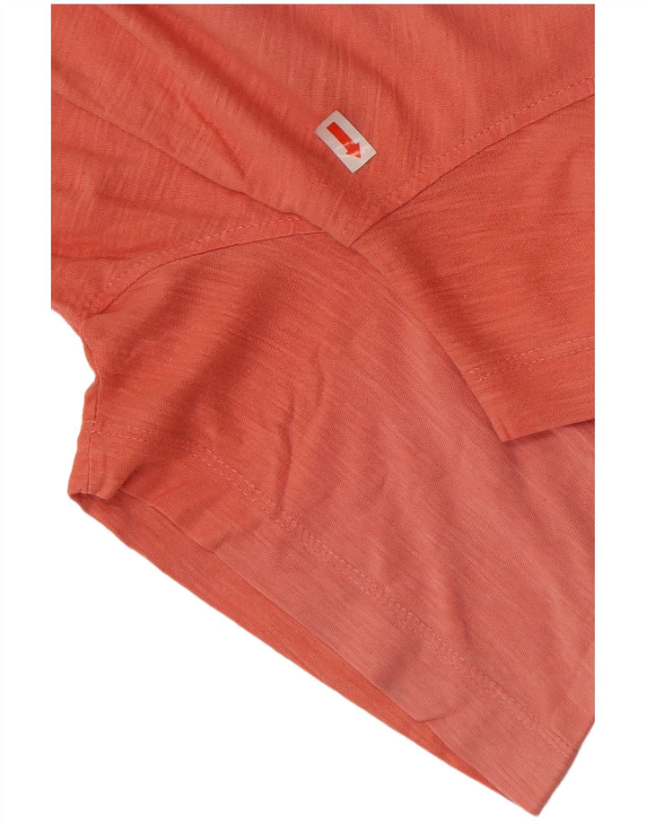 Timberland Herre Regular Fit T-shirt Top Medium Orange Bomuld