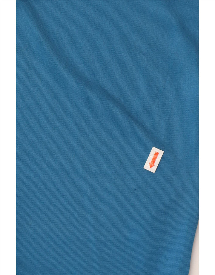 THE NORTH FACE Mens Graphic T-Shirt Top Medium Blue Polyester