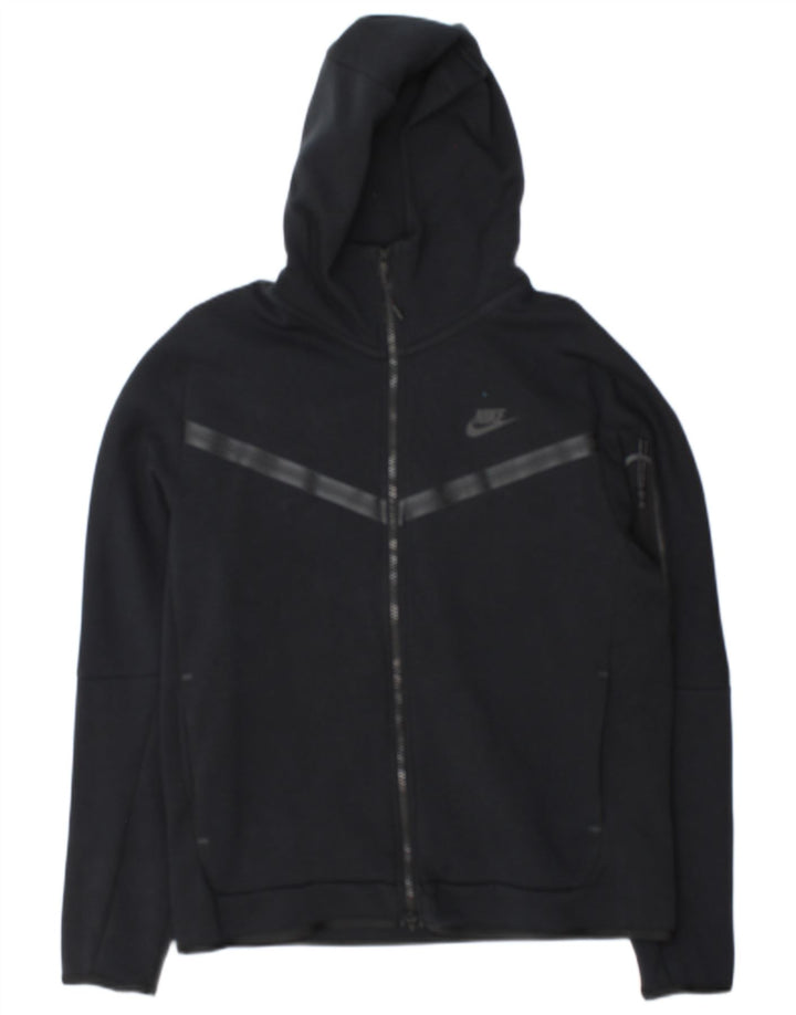 Nike Hættetrøje med lynlås til mænd Medium Marineblå Colourblock Bomuld