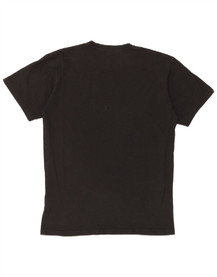 VANS Herre Classic Fit T-Shirt Top Medium Sort Bomuld