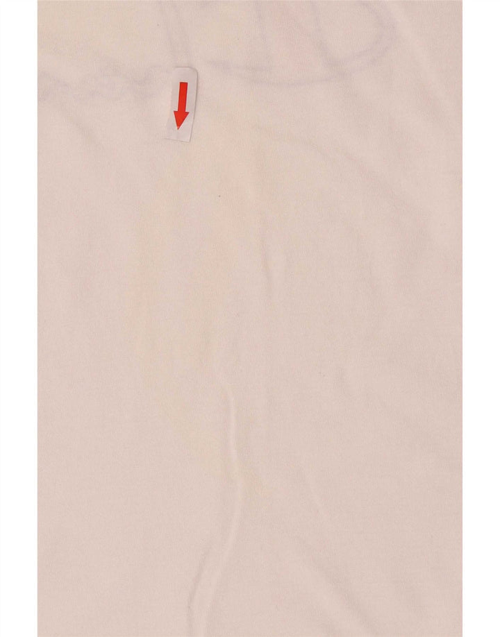 Champion Herre grafisk T-shirt top lille hvid bomuld