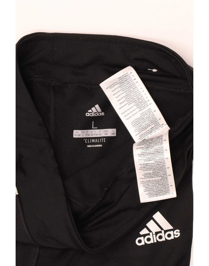 Adidas Girls Climalite Leggings 13-14 år Stor sort polyester