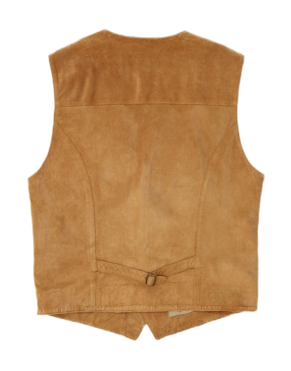 Rover&Lakes Herre ruskindsvest IT 50 Medium Beige
