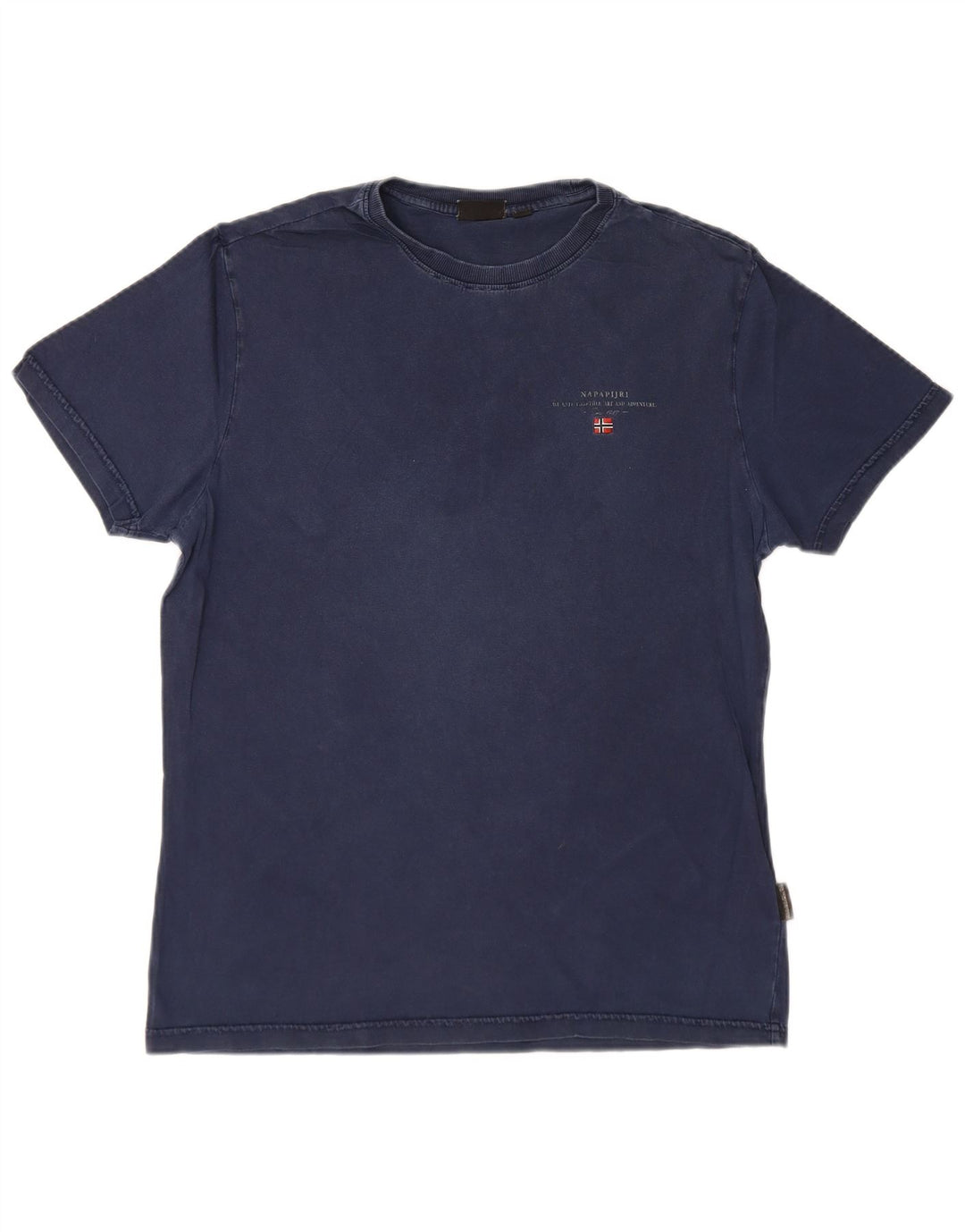 Napapijri Herre T-Shirt Top Stor Marineblå Bomuld