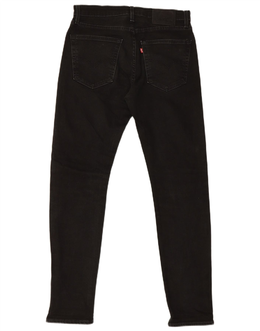 Levi's Slim Jeans til mænd W30 L29 sort bomuld