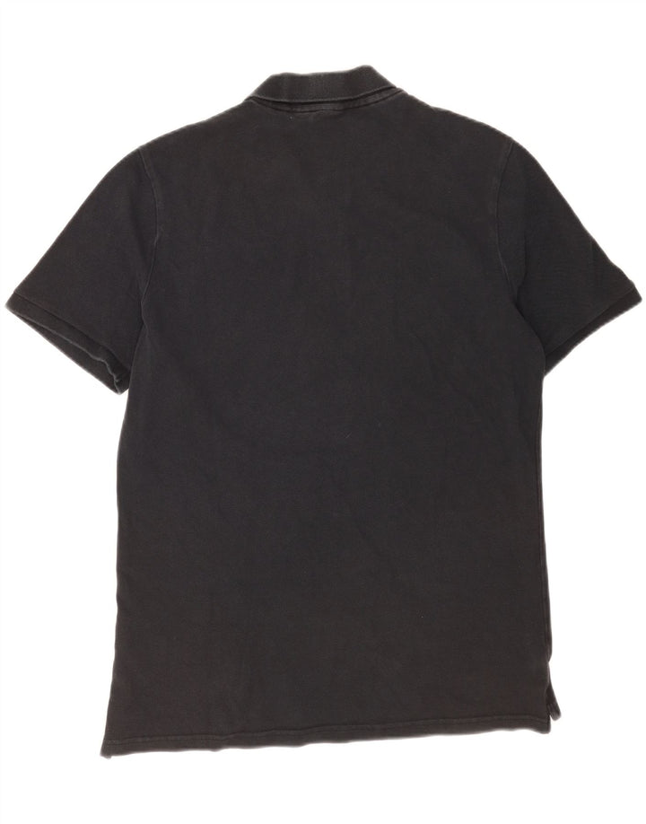 Nike poloshirt til mænd, medium sort bomuld