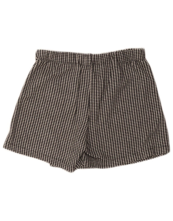 ZARA Girls Skort 11-12 år W24 Black Houndstooth Bomuld