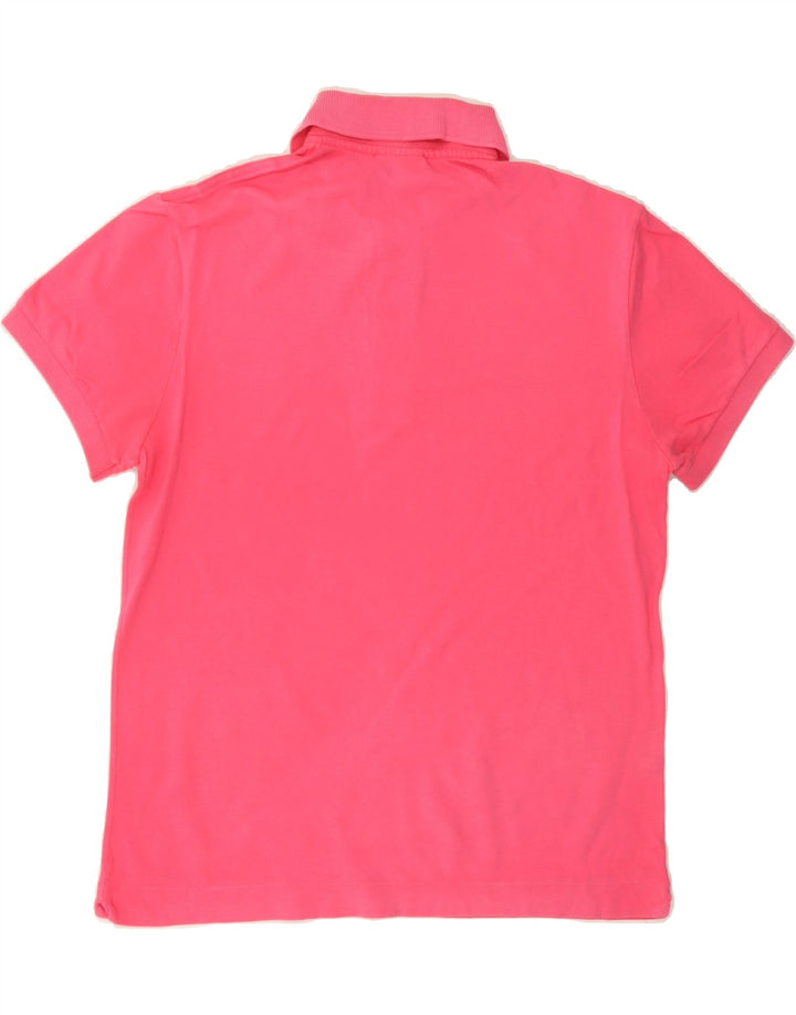 LACOSTE Mens Polo Shirt Size 3 Small Pink Cotton Vintage Lacoste and Second-Hand Lacoste from Messina Hembry 