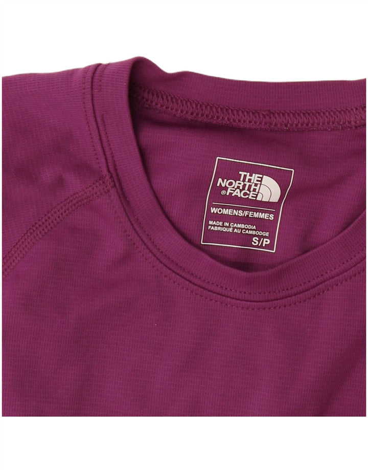 The North Face Dame T-Shirt Top UK 10 Lille Lilla