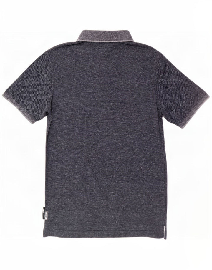 Superdry Poloshirt til mænd Stor marineblå flækket bomuld
