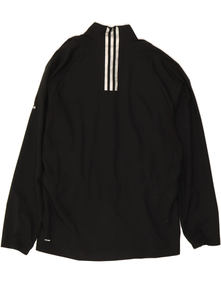 ADIDAS Mens Climacool Tracksuit Top Jacket Medium Black Polyester Vintage Adidas and Second-Hand Adidas from Messina Hembry 