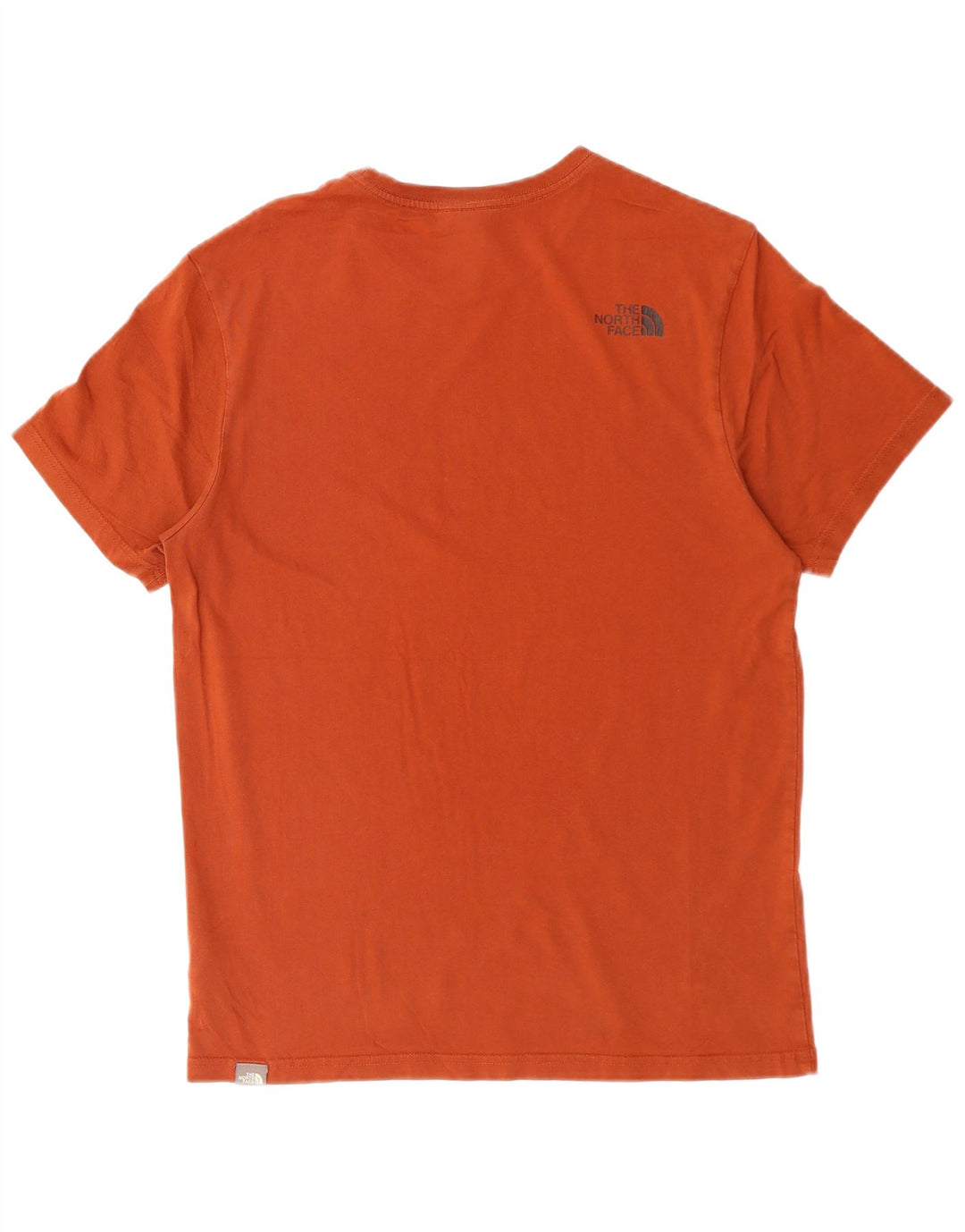 THE NORTH FACE Herre grafisk T-shirt Top Medium Rød Bomuld