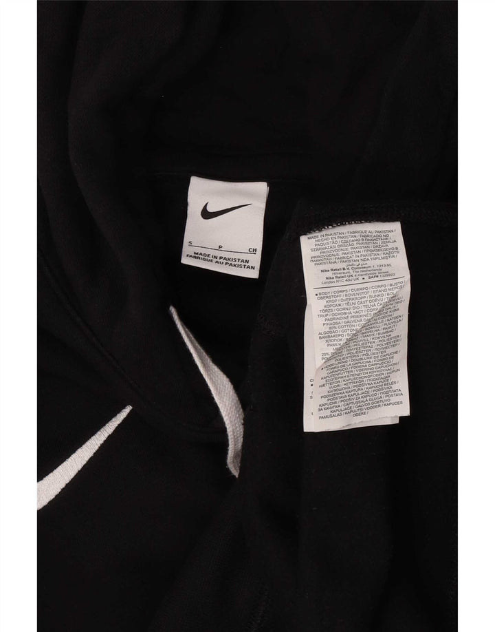Nike Regular Fit hættetrøje til mænd, lille sort bomuld