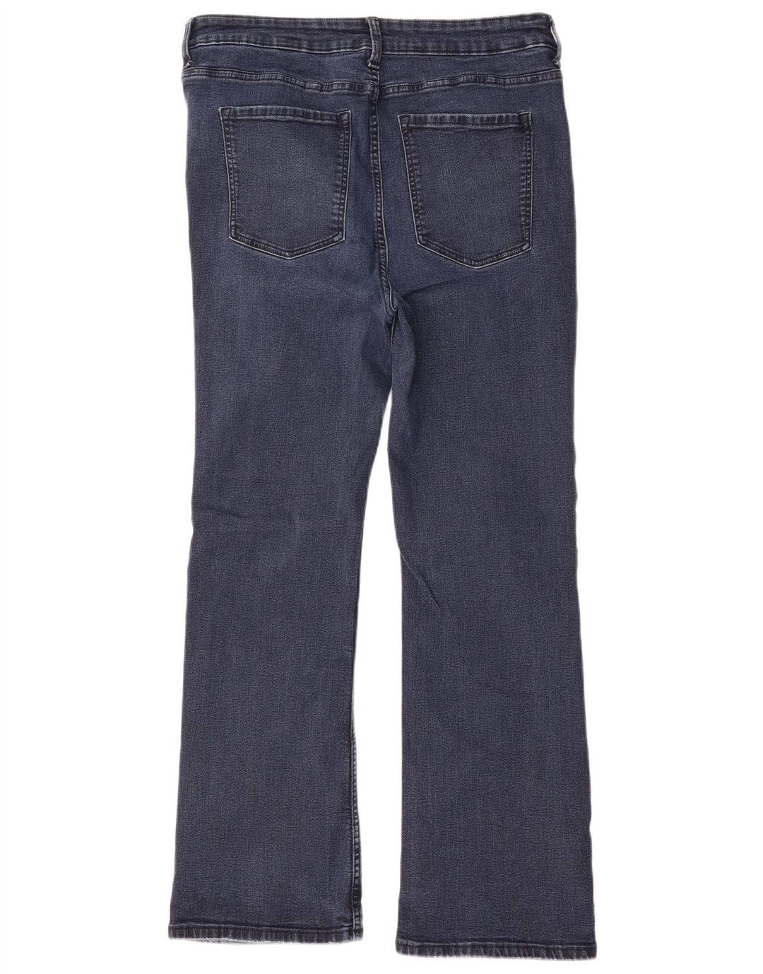Marks & Spencer Dame Regular Fit Bootcut Jeans UK 16 Large W34 L28 Blue