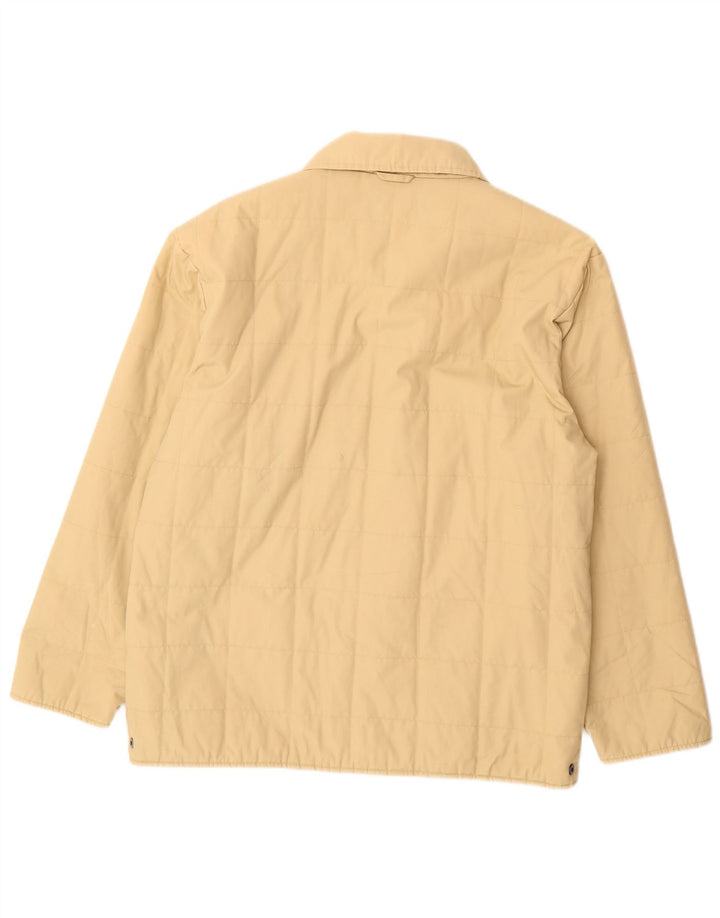 Sergio Tacchini Herre Windbreaker Jacket UK 36 Small Beige