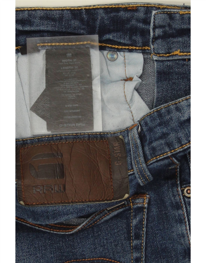 G-STAR Mens Straight Jeans W31 L32 Blue Cotton Vintage G-Star and Second-Hand G-Star from Messina Hembry 