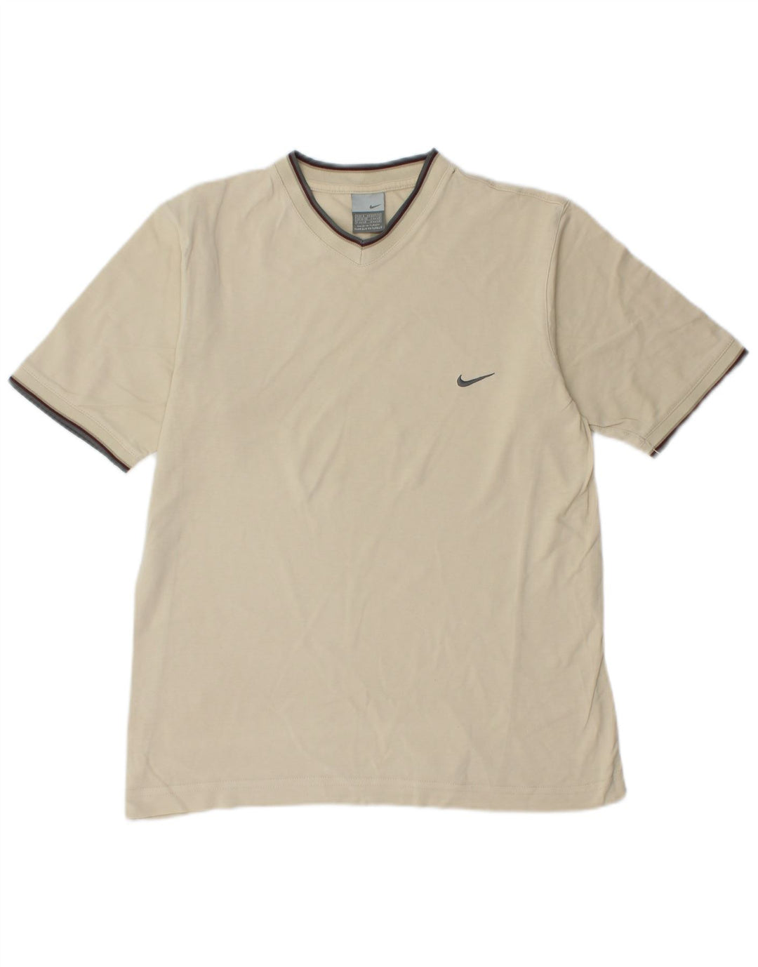 NIKE T-shirt top til mænd UK 36/38 Small Off White
