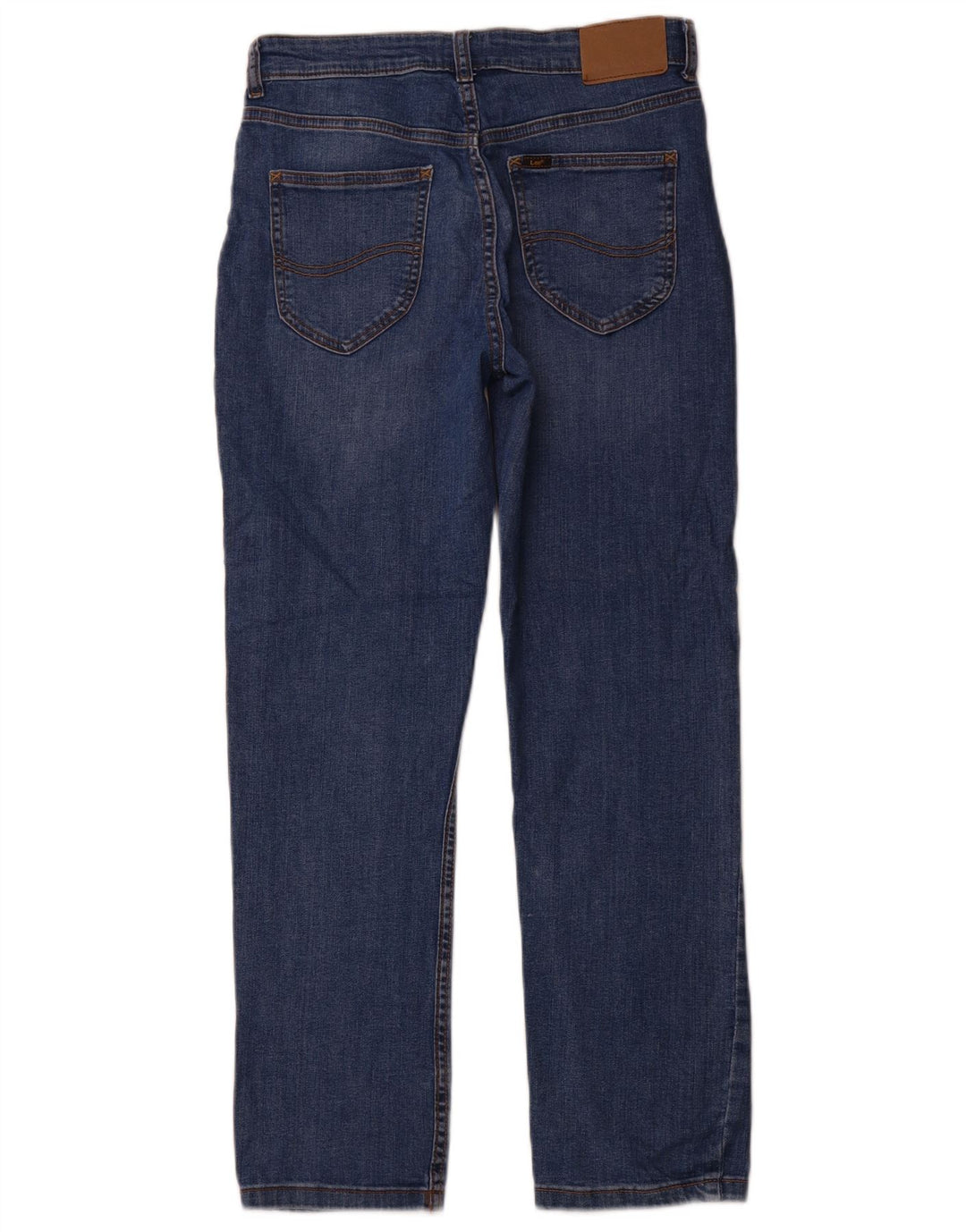 LEE Piger Straight Jeans 14-15 år W30 L29 Blå Bomuld