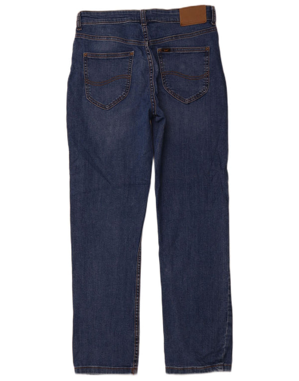 LEE Piger Straight Jeans 14-15 år W30 L29 Blå Bomuld