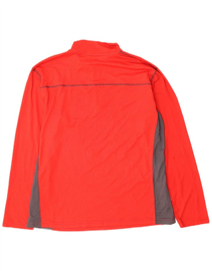 Mountain Warehouse Herre IsoCool Pullover Træningsdragt Top Stor Rød
