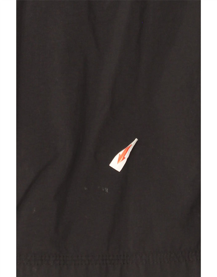 Umbro Grafisk regnjakke til kvinder UK 14 Medium Sort Nylon