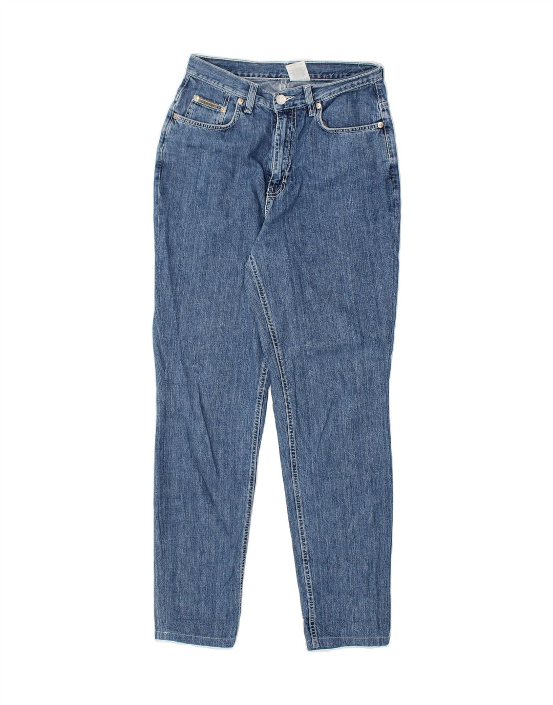 CALVIN KLEIN Womens Slim Jeans W28 L29 Blue Cotton Vintage Calvin Klein and Second-Hand Calvin Klein from Messina Hembry 