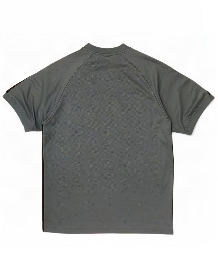 Nike T-shirt top mellem grøn farveblok polyester