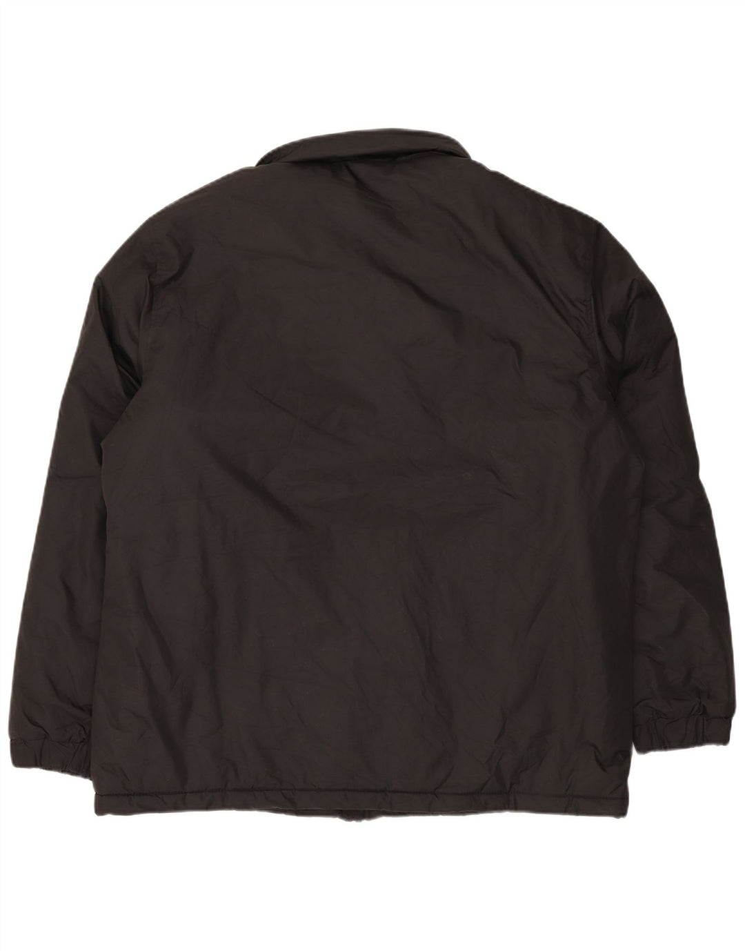 KAPPA Herre Windbreaker Jacket UK 44 2XL Sort Polyester