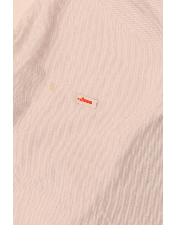 Jack & Jones Herre grafisk poloshirt Medium White Colourblock Bomuld