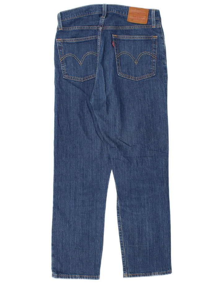 Levi's Dame 501 Straight Jeans W27 L26 Blå Bomuld