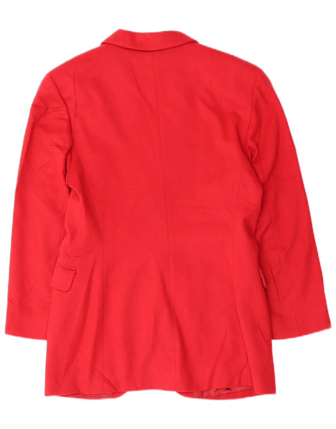 Penny Black Dame 3 Button Blazer Jacket UK 12 Medium Red Wool