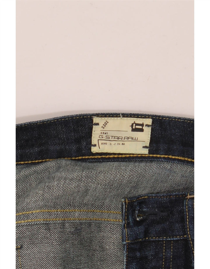 G-Star Herre 3301 Straight Jeans W34 L34 Marineblå