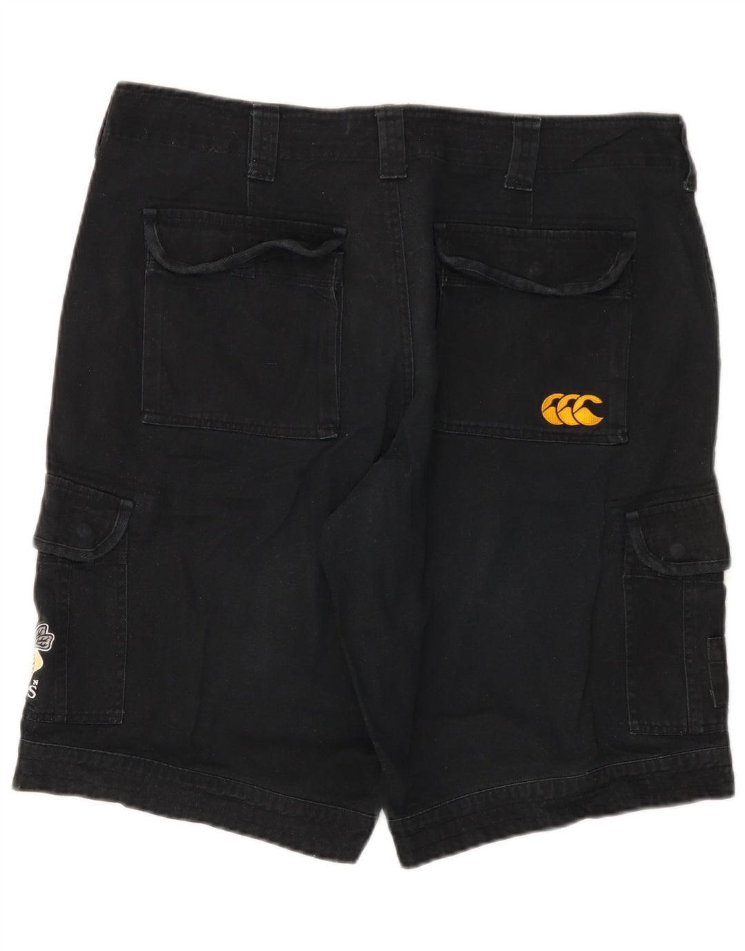 Canterbury Herre Cargo Shorts W34 store marineblå bomuld