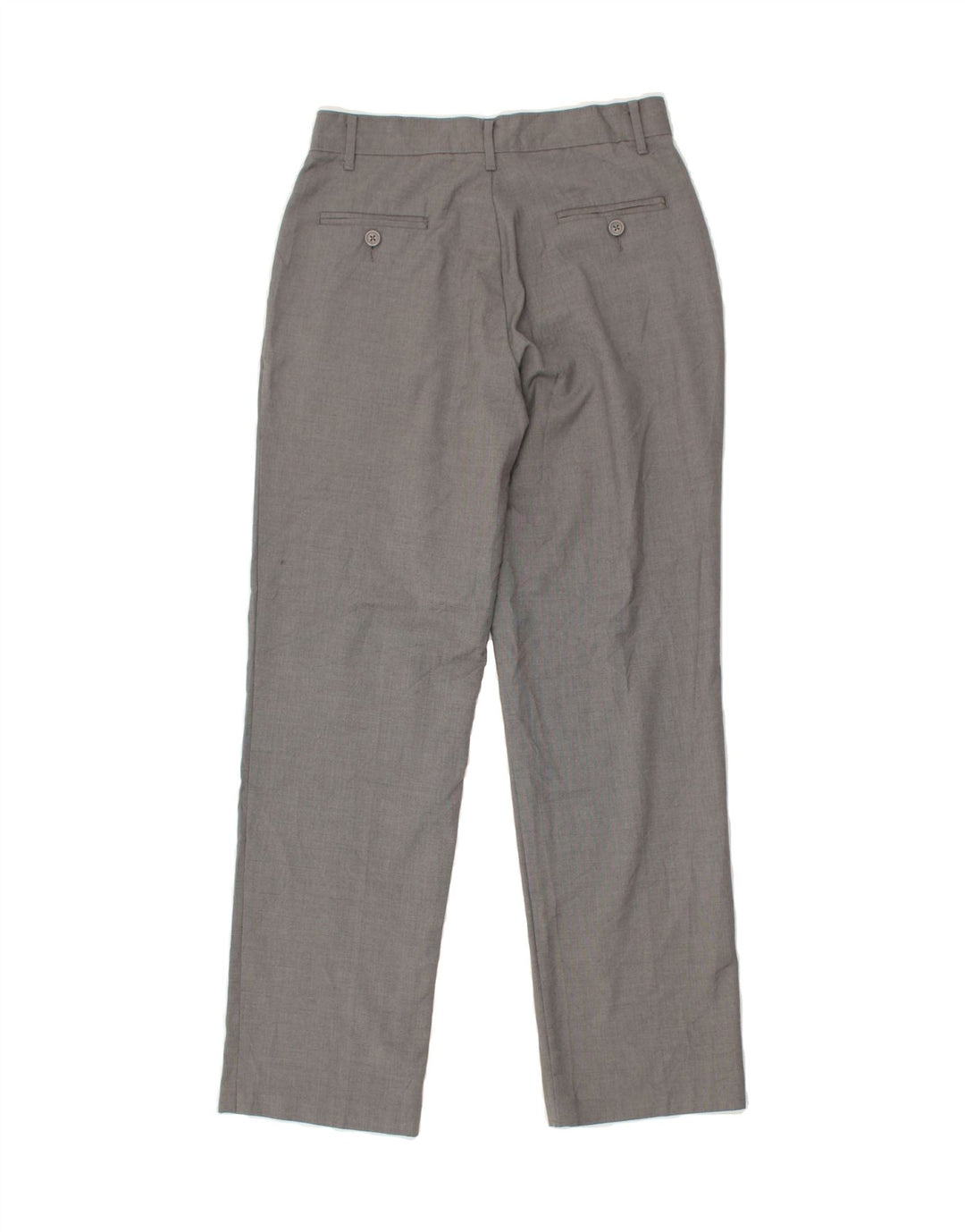 IZOD Boys Straight Suit Trousers 15-16 Years W26 L28 Grey Polyester | Vintage Izod | Thrift | Second-Hand Izod | Used Clothing | Messina Hembry 