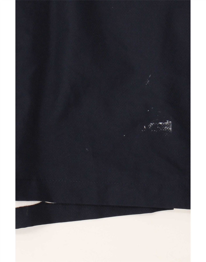 Lacoste Herre Sportshorts Størrelse 7 2XL Navy Blue Colourblock Polyester