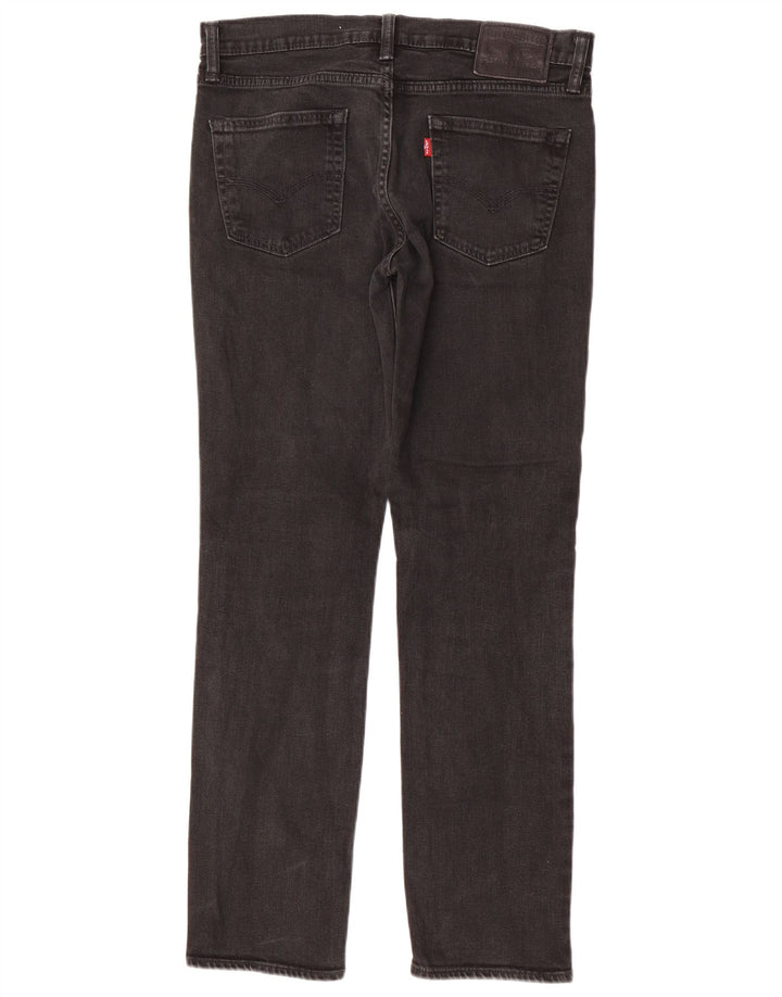 Levi's Herre 511 Slim Jeans W33 L32 Grå Bomuld