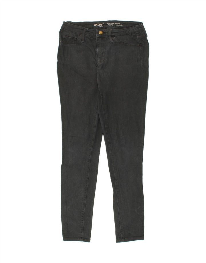 MOSSIMO Womens Mid Rise Jegging Trousers US 6 Medium W28 L28 Black Cotton Vintage Mossimo and Second-Hand Mossimo from Messina Hembry 