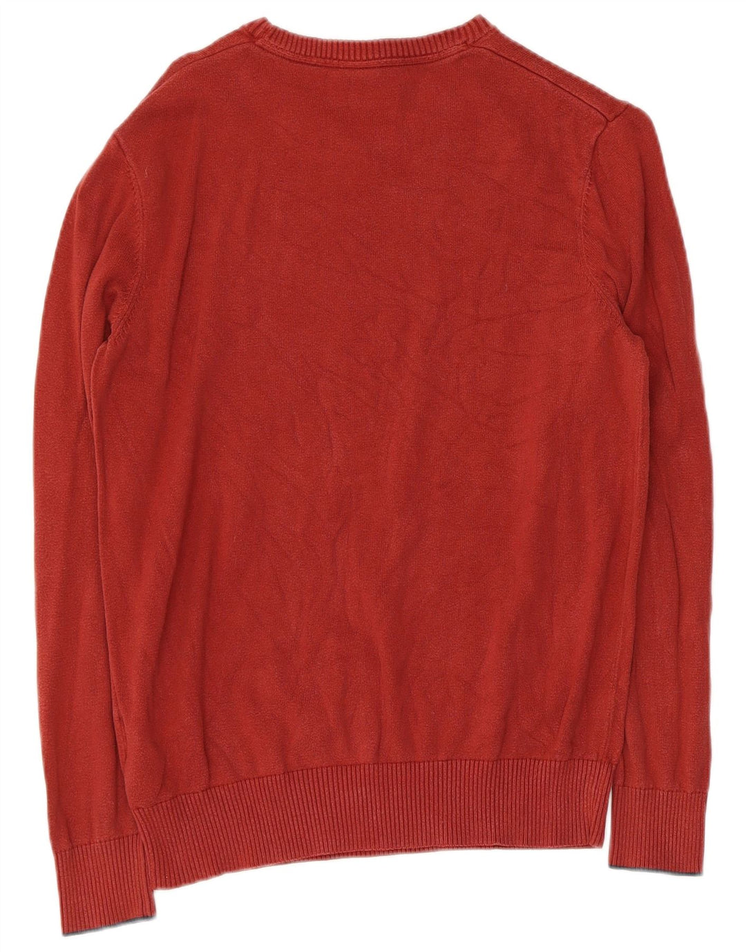 TIMBERLAND Herre Boat Neck Jumper Sweater Lille Rød Bomuld