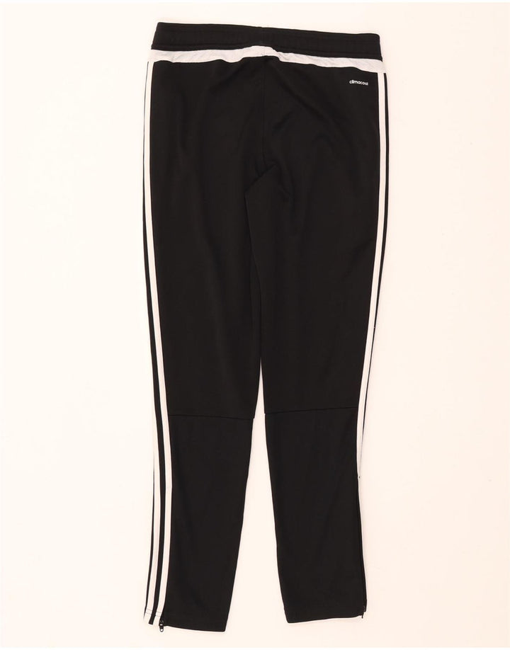 ADIDAS drenge Climacool træningsdragt bukser 11-12 år sort polyester