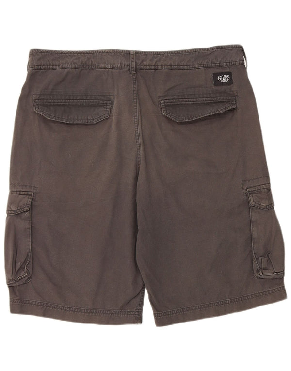 Nike Herre Cargo Shorts W34 Large Grå Bomuld