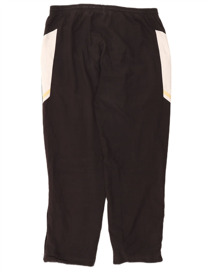 PUMA Mens Tracksuit Trousers Large  Black Colourblock