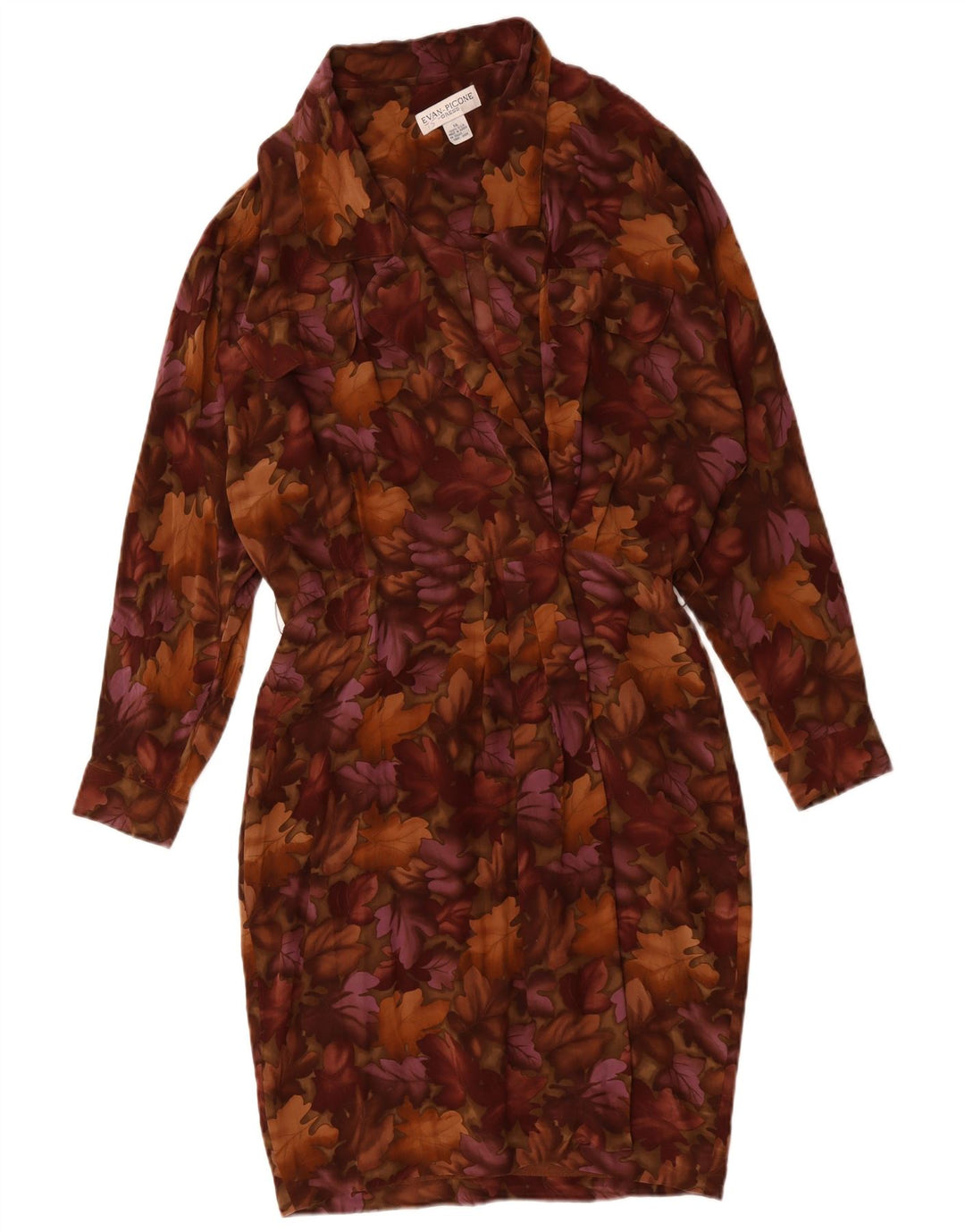 EVAN PICONE Womens Bodycon Dress UK 14 Medium Multicolored Floral