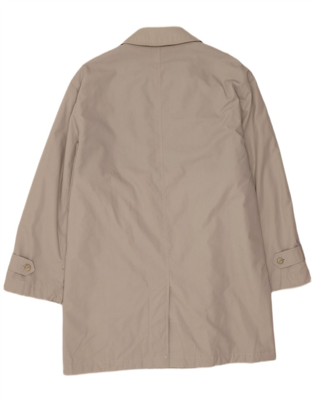 MAISON JACQUES Herre Loose Fit Trench Coat IT 46 Lille Grå