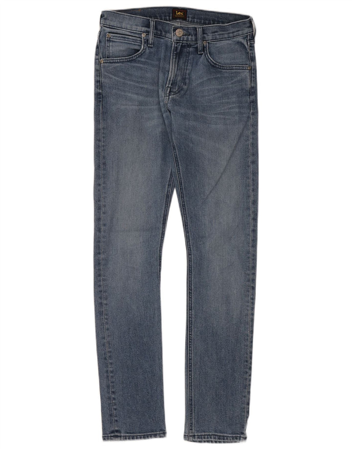 Lee Herre Luke Slim Jeans W28 L32 Blå Bomuld