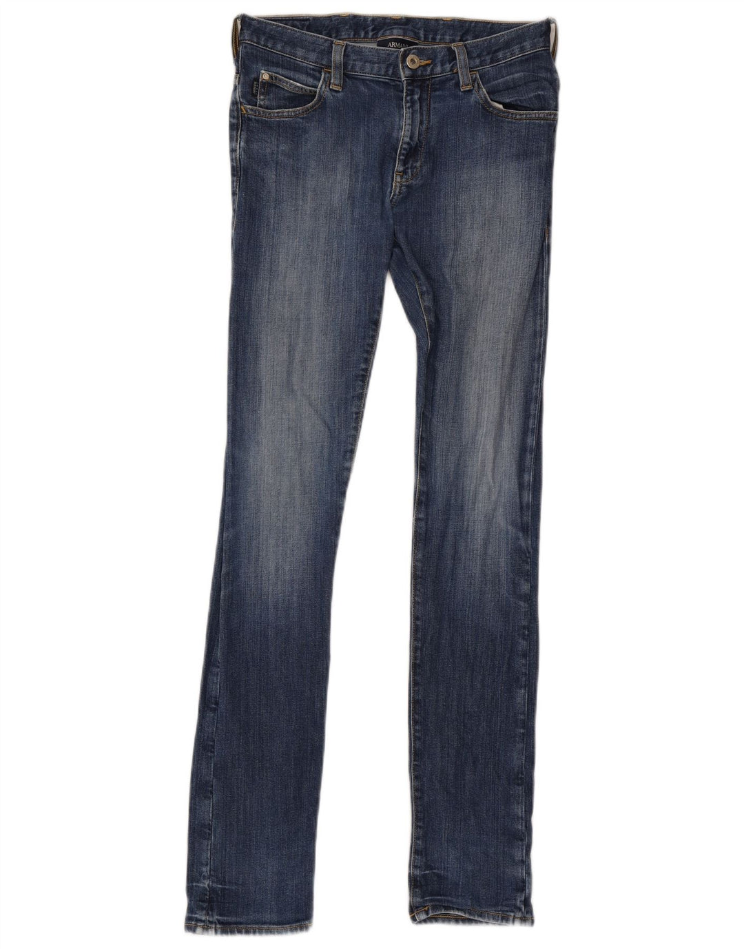 Armani Dame Skinny Jeans W28 L33 Blå Bomuld